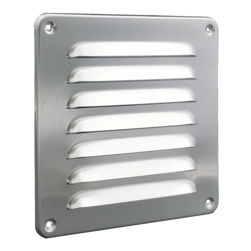 SCHOEPENROOSTER, ALUMINIUM - MILL-FINISH - LUCHTDOORLAAT 43