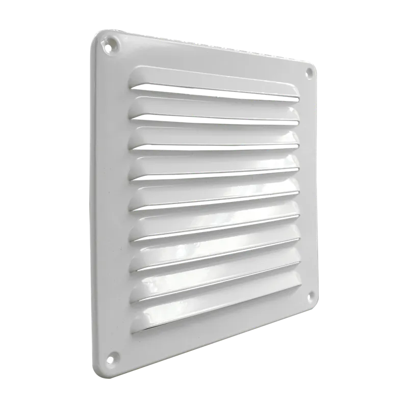 SCHOEPENROOSTER, ALUMINIUM - WIT - LUCHTDOORLAAT 82