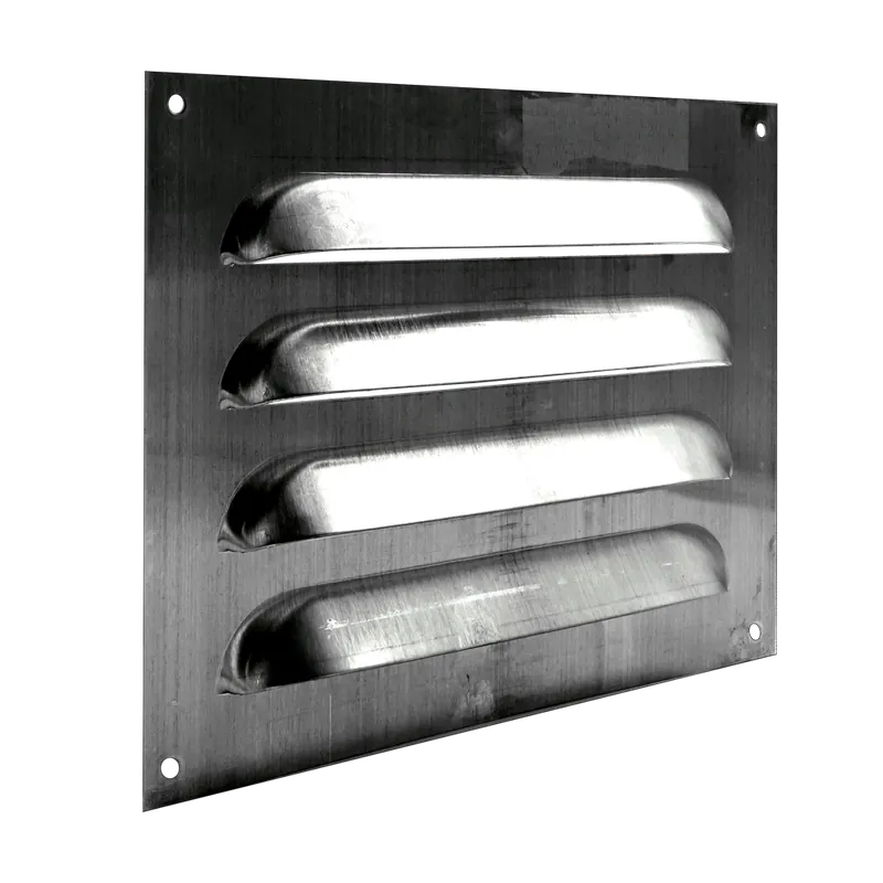 SCHOEPENROOSTER, ALUMINIUM, GROTE SCHOEP - MILL-FINISH - LUCHTDOORLAAT