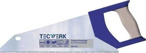 HANDZAAG BLADLENGTE 350MM 12 FIJNE SPECIALE VERTANDING TECWERK