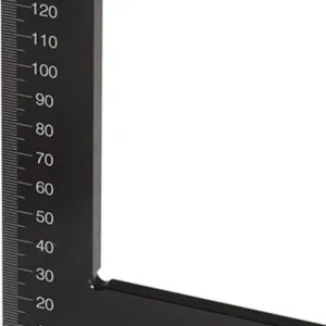 HOEK DIN 875/I BEENLENGTE 200 X 130MM ZONDER AANSLAG ALUMINIUM TECWERK