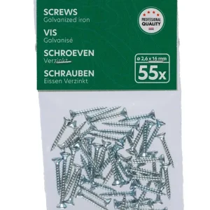 SCREWS 2.6X16MM 55 PC