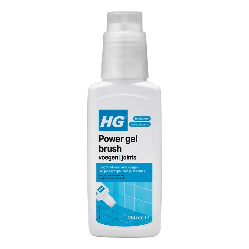 HG POWER GEL BRUSH VOEGEN 250 ML