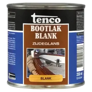 TENCO JACHTLAK ZIJDEGLANS BLANK 0,25L