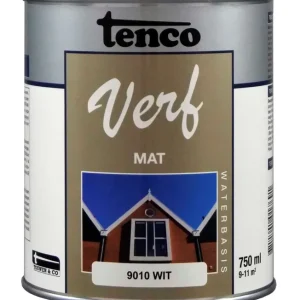 TENCOVERF WB MAT WIT 0,75L