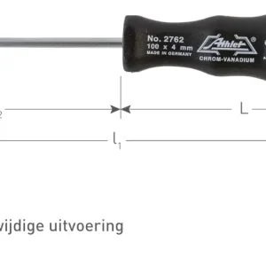 ATHLET SCHROEVENDRAAIER, SL 0,5X3X100
