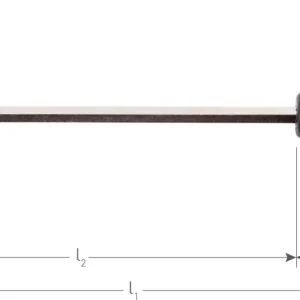 ATHLET STIFTSLEUTEL MET T-GREEP, SW 3X100