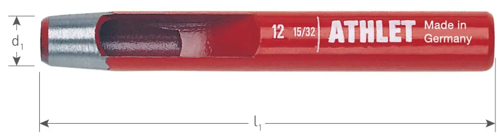 ATHLET HOLPIJP, DIN 7200-B, ø9