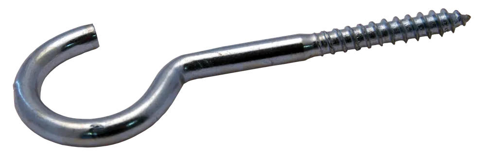 SCHROEFHAKEN ZWAAR 6.00X85/120 IJZER GEGALVANISEERD