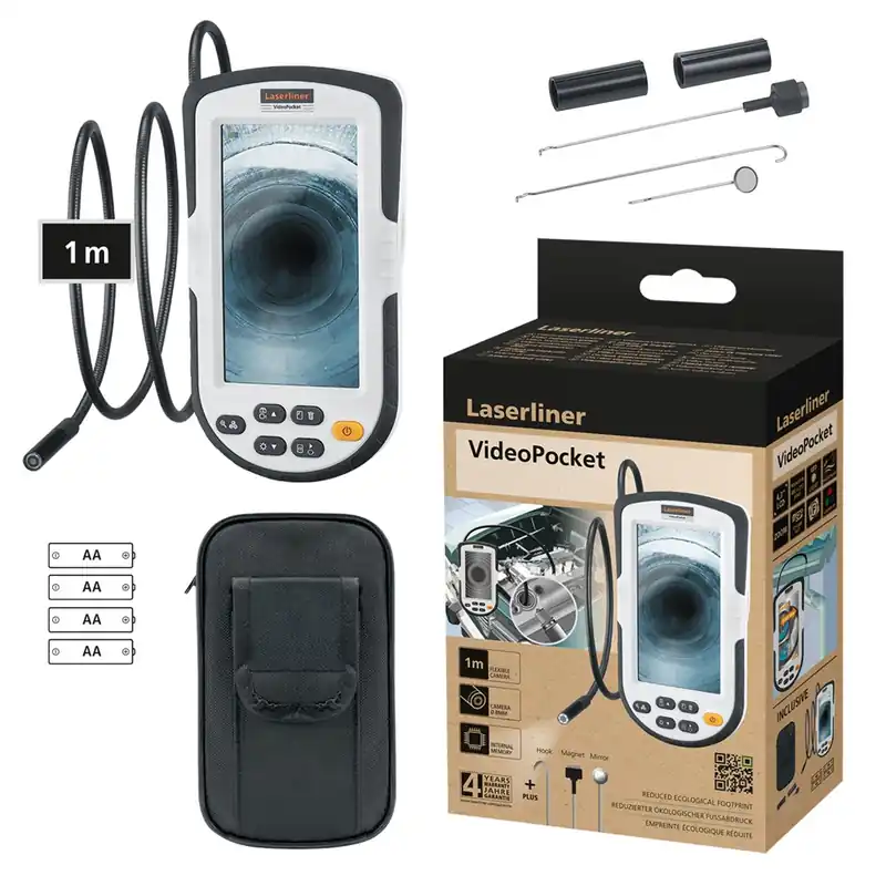 VIDEOPOCKET (640*480; 8 MM; 0,9 M; 4,3", TOPCLIPS, PICTURE-REC)