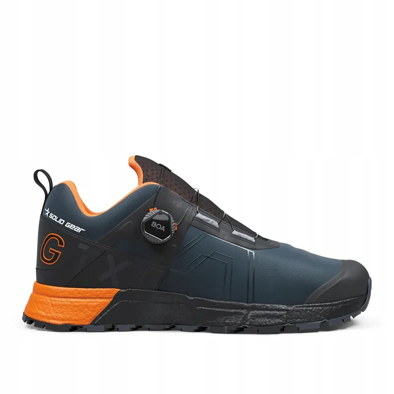 VEILIGHEIDSSCHOENEN BOUND GTX LAAG BLA/ORANJE, 44