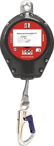 VALBEVEILIGINGSAPPARAAT EN 360 GEWICHT CA. 1,8KG BAND 7M VOOR HORIZONTALE/VERT