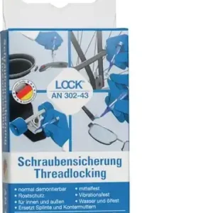 SCHROEFBORGING WEICONLOCK® AAN 302-43 3ML BLAUW MINIPEN WEICON