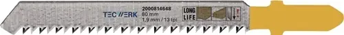 DECOUPEERZAAGBLAD TOTALE LENGTE 80 MM TANDVERDELING 1,9 MM BIM 5 STUKS / KAART