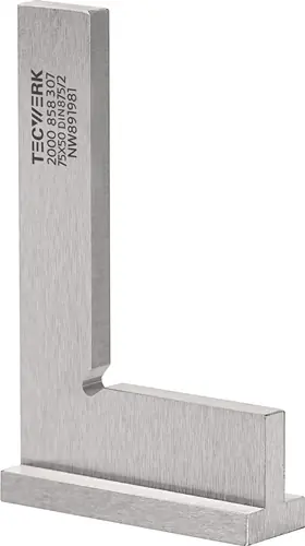 HOEK DIN 875/II BEENLENGTE 250X165 MM MET AANSLAG TECWERK