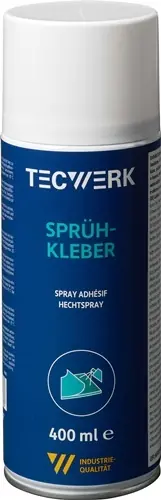 SPROEILIJM PERMANENT TRANSPARANT 400 ML SPUITBUS TECWERK