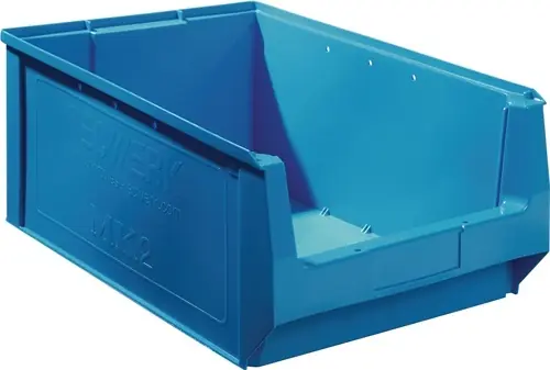 MAGAZIJNBAK L500/450XB310XH200MM PE BLAUW TECWERK