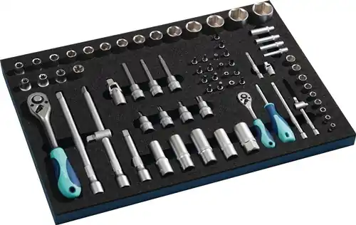 GEREEDSCHAPSMODULE 71-DELIG 3/3-MODULE DOPSLEUTEL TECWERK