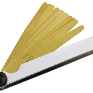 VOELERMAAT BLADSTERKTE 0,05-1,0 MM STAAL LENGTE 100 MM AANTAL BLADEN 13 ST. TW