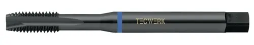 MACHINETAP DIN 371B RVS M4X0,7 MM HSS-CO GENITREERD EN GEVAPORISEERD 6H TECWERK