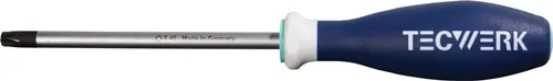 SCHROEVENDRAAIER MAAT T 45 KLINGLENGTE 130 MM 3-COMPONENTENGREEP RONDE KLING TW