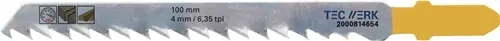 DECOUPEERZAAGBLAD TOTALE LENGTE 100 MM TANDVERDELING 4 MM DIKTE 1,27 MM HCS 5 ST