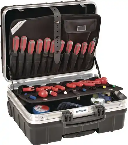HARDKUNSTSTOF KOFFER BINNEN-B465XD255XH352MM HDPE-KUNSTSTOF 42 L TECWERK