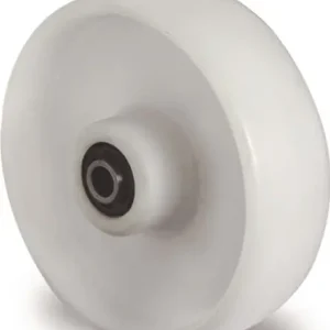 RESERVE-WIEL WIEL D. 200MM DRAAGVERMOGEN 350KG POLYAMIDE WIT AS-D. 20MM NAAFL