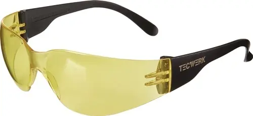 VEILIGHEIDSBRIL DAYLIGHT BASIC EN 166 BEUGEL ZWART, RING SMOKE POLYCARBONAAT TW