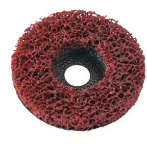 GROFREINIGINGSSCHIJF HEAVY DUTY D.125X22MM COARSE GAT 22,23 MM TECWERK