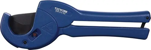KUNSTSTOFBUIZENSCHAAR 0-50 MM PP/PE/PB/PVDF/MLP/MSR/VPE/CPVC/PVC TECWERK