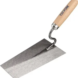 METSELAARSTROFFEL LENGTE 200 MM BREEDTE 140 MM MET BEUKENHOUTEN HEFT, S-HALS STA
