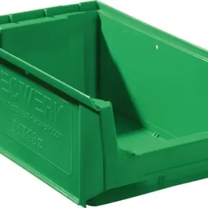 MAGAZIJNBAK L350/300XB210XH140MM PE GROEN TECWERK