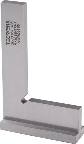 HOEK DIN 875/I BEENLENGTE 250X165 MM MET AANSLAG TECWERK