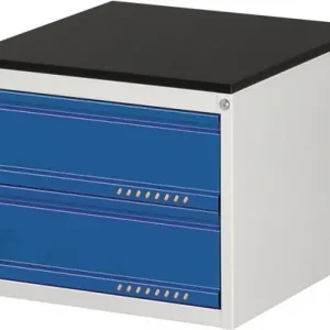 SCHUIFLADEKAST BK 650 H460XB580XD650MM LICHTGRIJS/GENTIAANBLAUW STANDAARD UITTRE