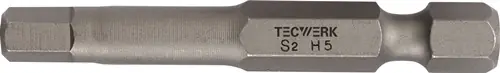 BIT 1/4 INCH 2 MM LENGTE 50 MM TECWERK