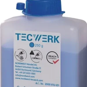 SLAGLIJNKRIJT 250 G BLAUW KUNSTSTOFFLES TECWERK