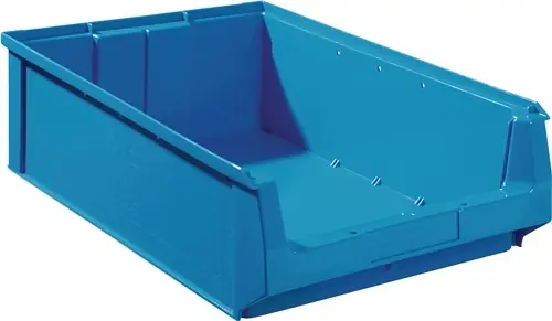 MAGAZIJNBAK L500/450XB310XH140MM PE BLAUW TECWERK