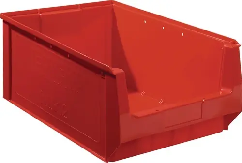 MAGAZIJNBAK L500/450XB310XH200MM PE ROOD TECWERK