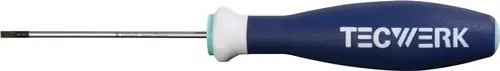 SCHROEVENDRAAIER SNEDEBREEDTE 4 MM KLINGLENGTE 100 MM 3-COMPONENTENGREEP RONDE K