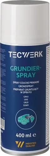 GRONDLAKSPRAY DONKERGRIJS 400ML SPUITBUS TECWERK