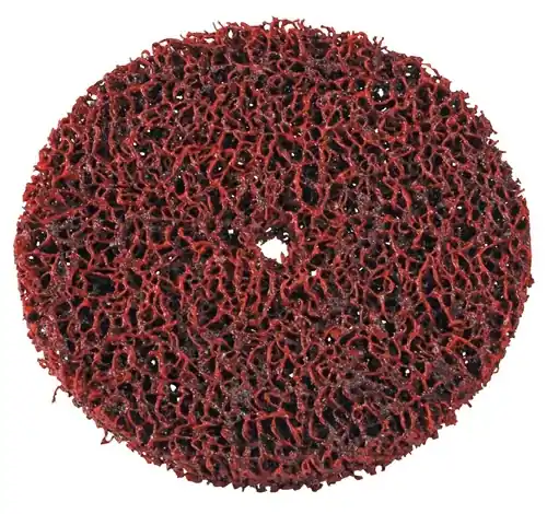GROFREINIGINGSSCHIJF HEAVY DUTY D.150X13MM COARSE GAT 13 MM TECWERK