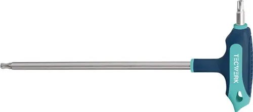 SCHROEVENDRAAIER MET DWARSGREEP T 27X150MM DWARSSTUK TX MET GAT TECWERK