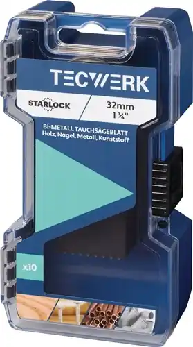 PENDELZAAGBLAD BREEDTE 32 MM INDOMPELDIEPTE 40 MM 10ST. STARLOCK TECWERK