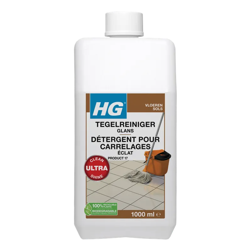 HG VLOERTEGEL GLANSREINIGER 1 LTR.
