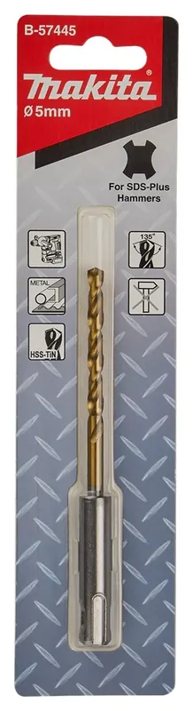 MAKITA METAALBOOR 5,0X116MM B-57445