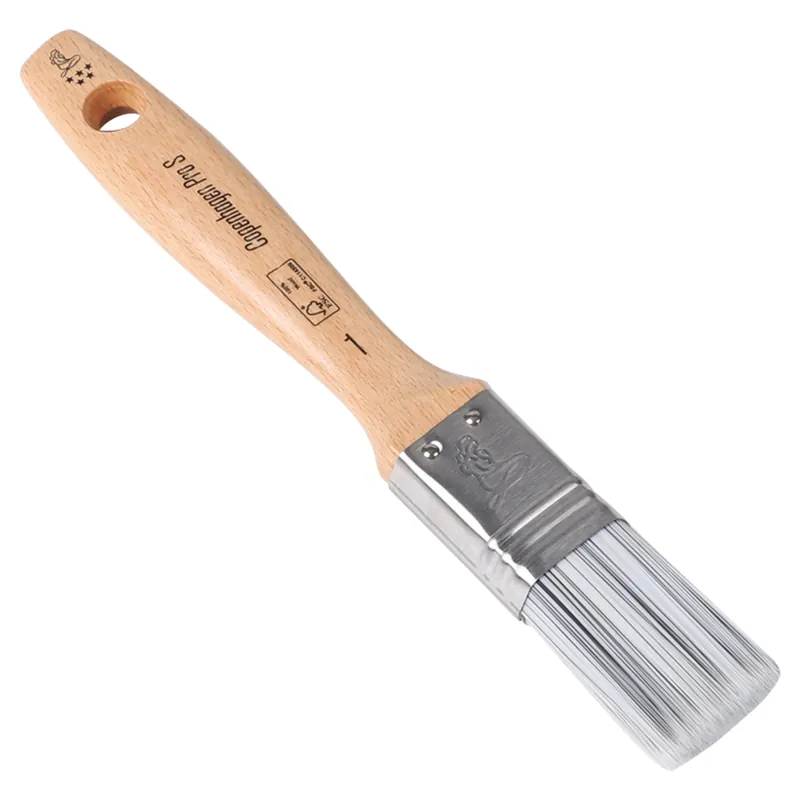 COPENHAGEN PRO S PLATTE KWAST - MAAT 1 - SYNTHETISCH HAAR - FSC® HOUTE