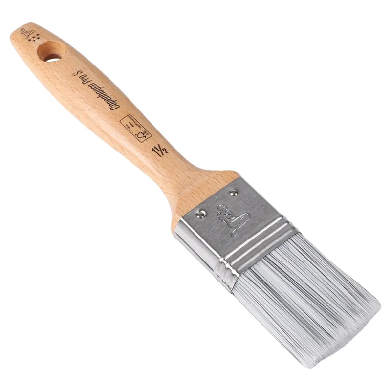 COPENHAGEN PRO S PLATTE KWAST - MAAT 1.5 - SYNTHETISCH HAAR - FSC® HOU