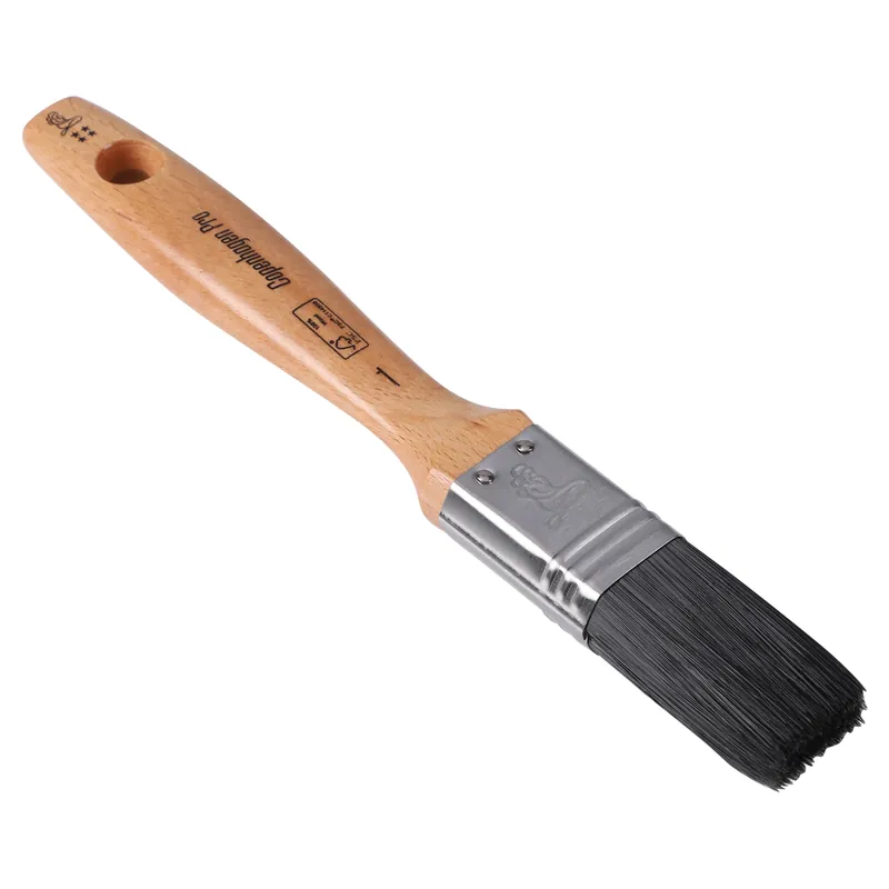 COPENHAGEN PRO PLATTE KWAST - MAAT 1 - SYNTHETISCH HAAR - FSC® HOUTEN