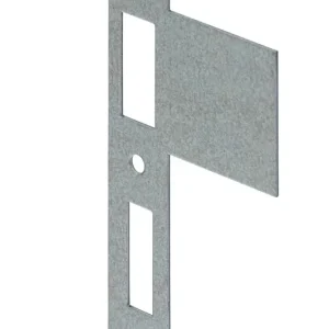 VP 1276/12/T BULK PER 10 SLUITPLAAT, STAAL VERZINKT 23X127.3MM RECHTHO